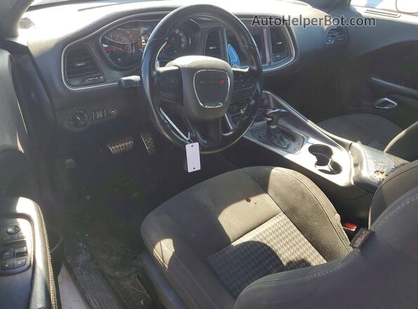 2C3CDZBT0LH189752 2020 DODGE CHALLENGER White Առջևի վահանակի տեսք