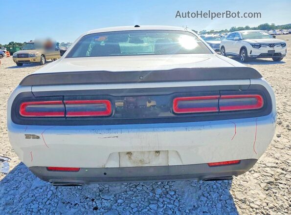 2C3CDZBT0LH189752 2020 DODGE CHALLENGER White Հետևի տեսք