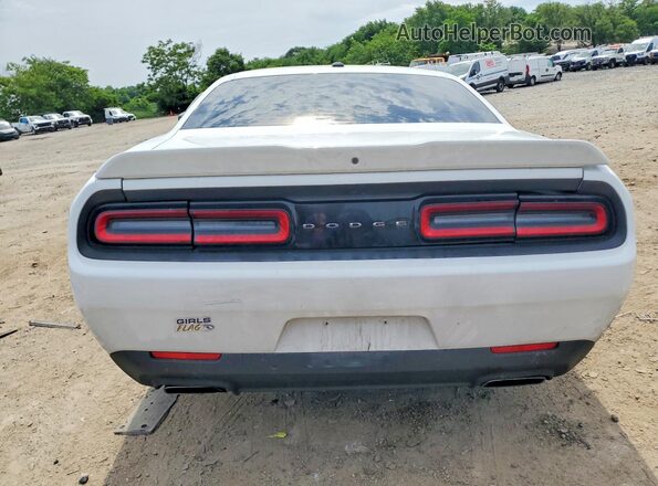 2C3CDZBT0MH593958 2021 DODGE CHALLENGER White უკანა ხედი