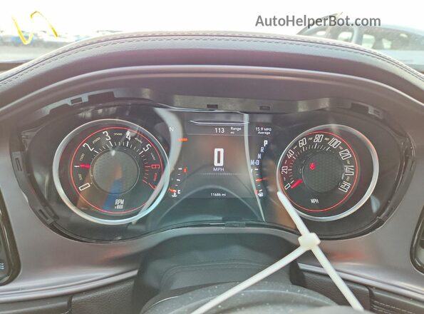 2C3CDZBT0PH654777 2023 DODGE CHALLENGER Purple Vista del cuadro de instrumentos
