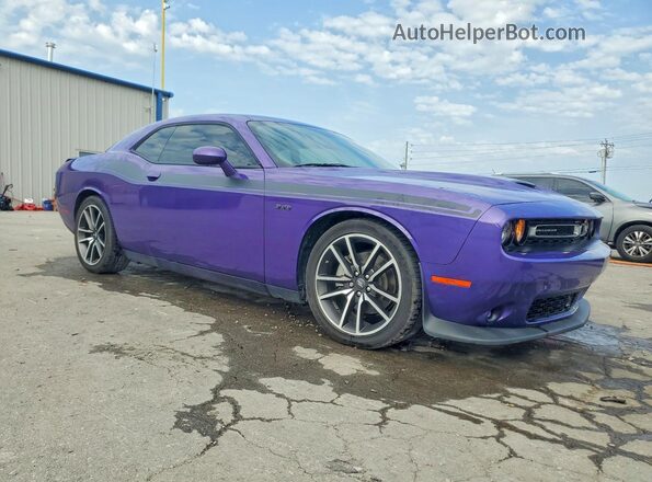 2C3CDZBT0PH654777 2023 DODGE CHALLENGER Purple Delantero derecho