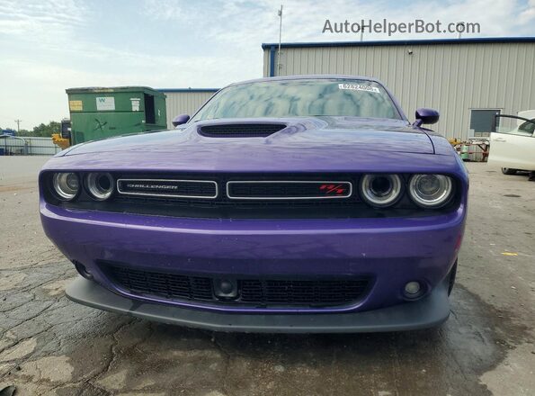2C3CDZBT0PH654777 2023 DODGE CHALLENGER Purple Vista frontal