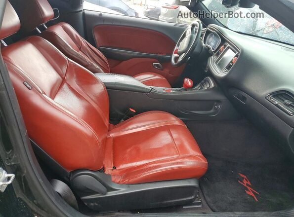 2C3CDZBT1GH172352 2016 DODGE CHALLENGER Black Vista de los asientos traseros