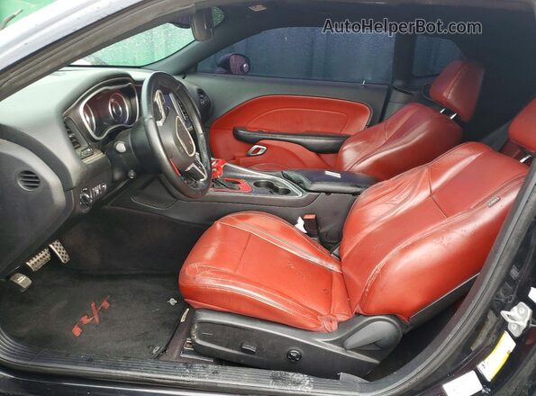 2C3CDZBT1GH172352 2016 DODGE CHALLENGER Black Vista interior delantera