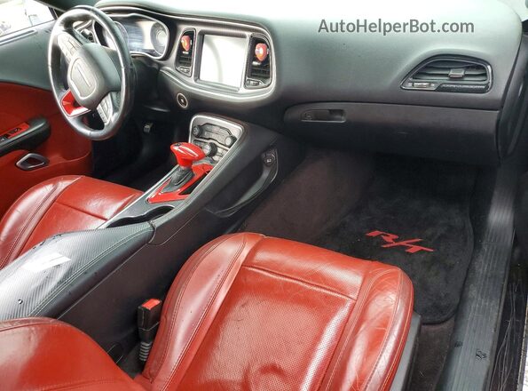2C3CDZBT1GH172352 2016 DODGE CHALLENGER Black Vista del salpicadero