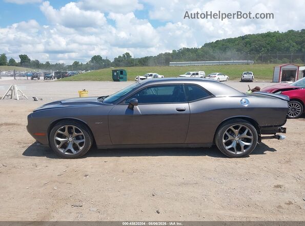 2C3CDZBT1GH195615 2016 DODGE CHALLENGER Серый Панорамный вид салона 360°