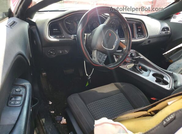 2C3CDZBT1HH604830 2017 DODGE CHALLENGER Maroon Dashboard view