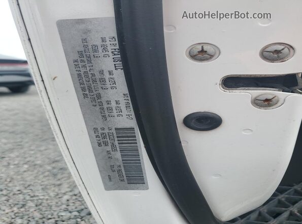 2C3CDZBT1HH665255 2017 DODGE CHALLENGER White VIN კოდის სტიკერის ხედი