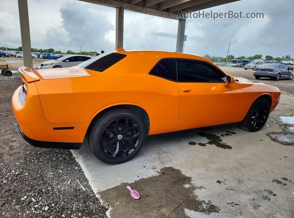2C3CDZBT1JH251852 2018 DODGE CHALLENGER Orange უკანა მარჯვენა