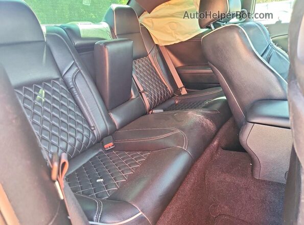 2C3CDZBT1NH191917 2022 DODGE CHALLENGER Gray Rear seats view