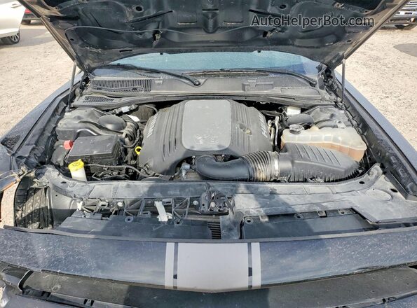 2C3CDZBT1NH195238 2022 DODGE CHALLENGER Black Շարժիչի բաժամունքի տեսք