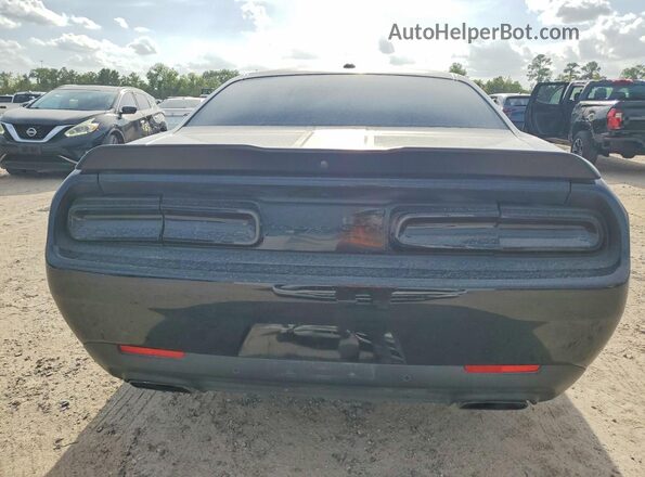 2C3CDZBT1NH195238 2022 DODGE CHALLENGER Black Вид ззаду