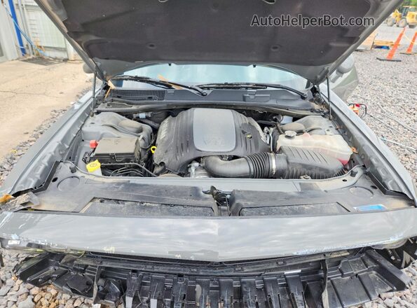 2C3CDZBT1PH621593 2023 DODGE CHALLENGER Gray უკანა სალონის ხედი