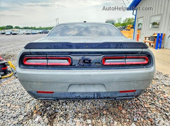 2C3CDZBT1PH621593 2023 DODGE CHALLENGER Gray უკანა ხედი