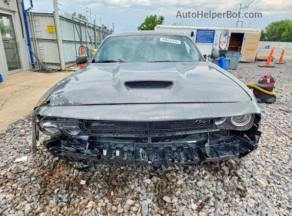 2C3CDZBT1PH621593 2023 DODGE CHALLENGER Gray წინა ხედი