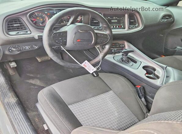2C3CDZBT1PH621593 2023 DODGE CHALLENGER Gray წინა პანელის ხედი