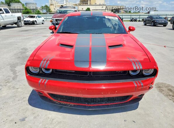 2C3CDZBT2JH199552 2018 DODGE CHALLENGER Red Vista frontal