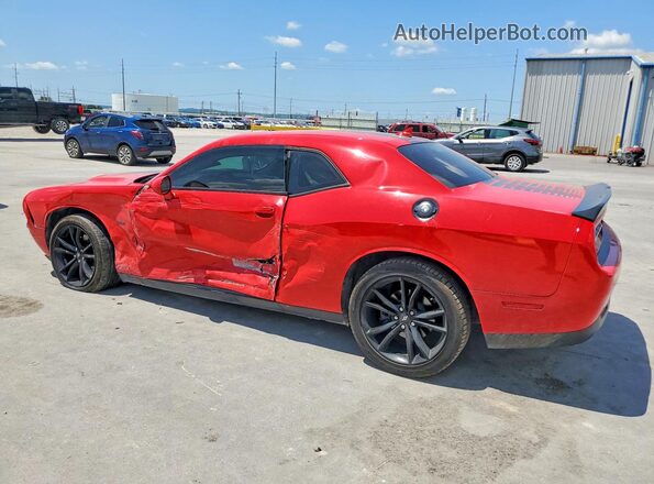 2C3CDZBT2JH199552 2018 DODGE CHALLENGER Red Trasero izquierdo