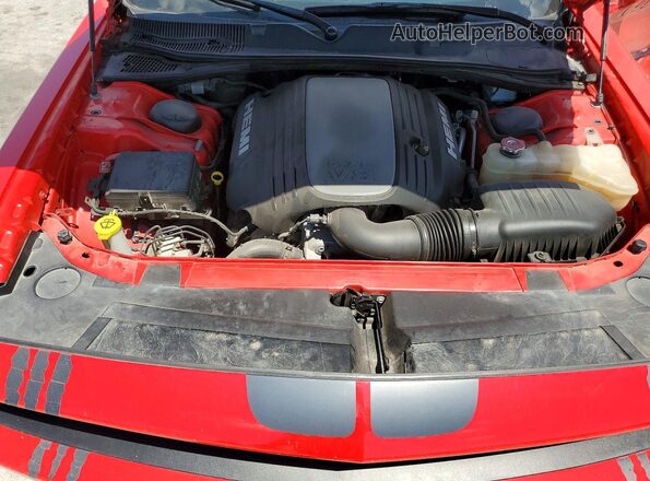 2C3CDZBT2JH199552 2018 DODGE CHALLENGER Red Vista interior trasera