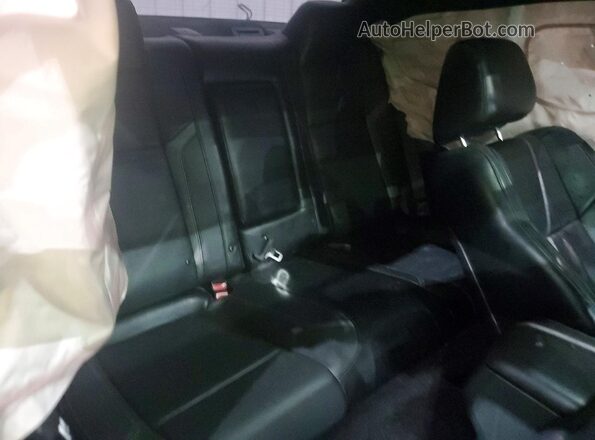 2C3CDZBT2JH259992 2018 DODGE CHALLENGER Black Հետևի նստատեղերի տեսք