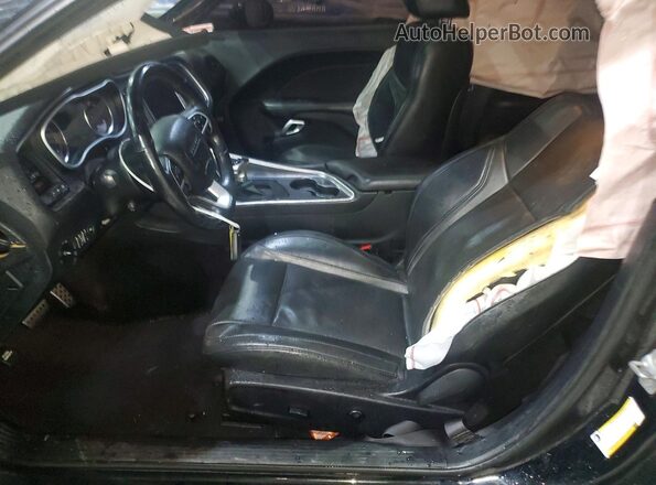 2C3CDZBT2JH259992 2018 DODGE CHALLENGER Black Սալոնի դիմացի տեսք