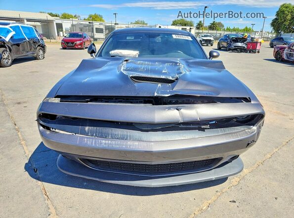 2C3CDZBT2KH552258 2019 DODGE CHALLENGER Gray Widok z przodu
