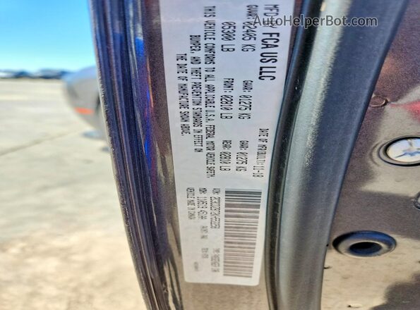 2C3CDZBT2KH552258 2019 DODGE CHALLENGER Gray Widok naklejki z numerem VIN