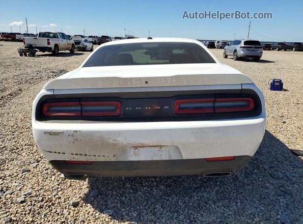 2C3CDZBT2LH222265 2020 DODGE CHALLENGER White Widok z tyłu