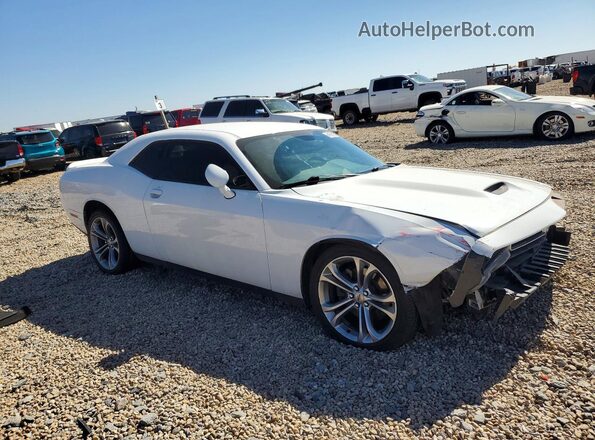 2C3CDZBT2LH222265 2020 DODGE CHALLENGER White Przód prawy
