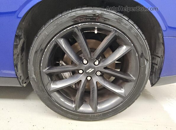 2C3CDZBT2NH160269 2022 DODGE CHALLENGER Blue 