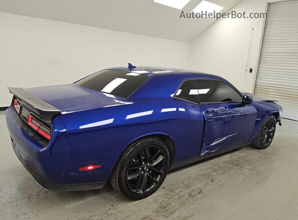 2C3CDZBT2NH160269 2022 DODGE CHALLENGER Blue 