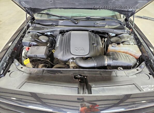 2C3CDZBT2PH582304 2023 DODGE CHALLENGER Черный Вид задней части салона