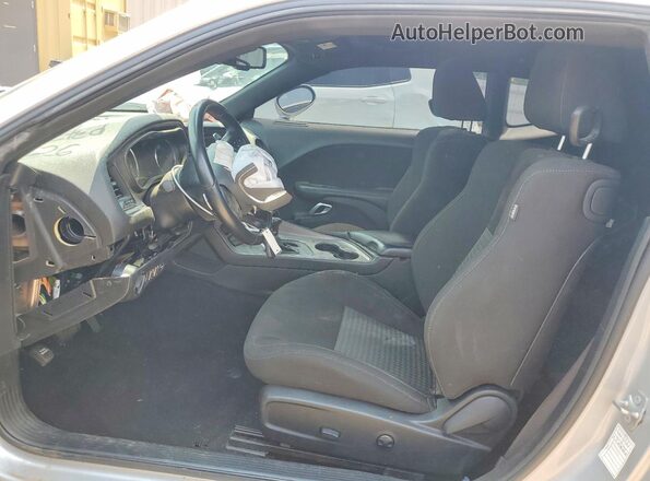 2C3CDZBT2PH610117 2023 DODGE CHALLENGER Silver Front interior view