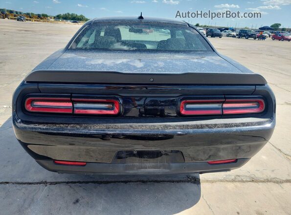 2C3CDZBT2PH650178 2023 DODGE CHALLENGER Black Vista trasera