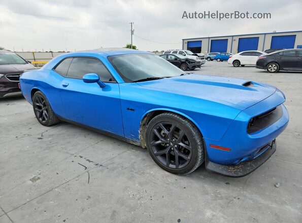 2C3CDZBT2PH694147 2023 DODGE CHALLENGER Blue Передня права чверть