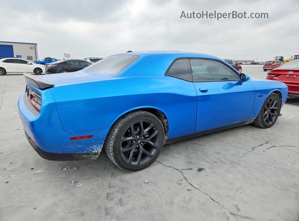 2C3CDZBT2PH694147 2023 DODGE CHALLENGER Blue Задня права чверть