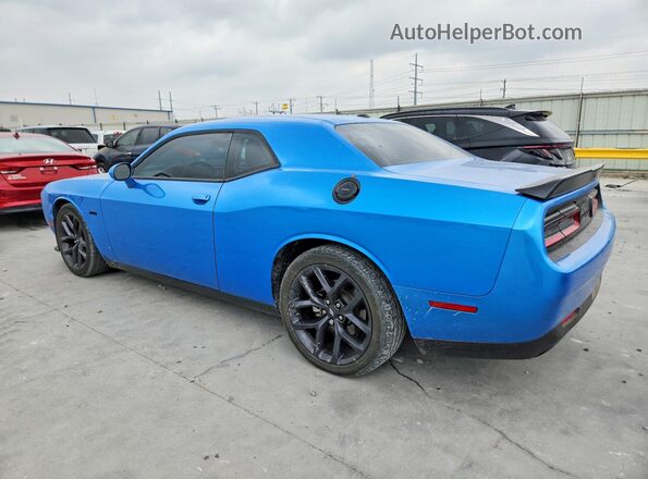 2C3CDZBT2PH694147 2023 DODGE CHALLENGER Blue Задня ліва чверть