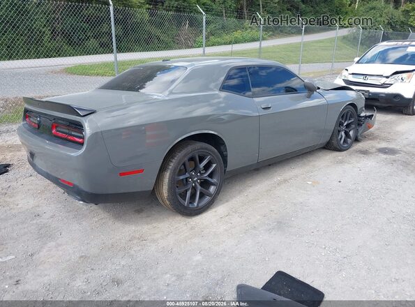 2C3CDZBT2PH696240 2023 DODGE CHALLENGER Серый Задняя правая четверть