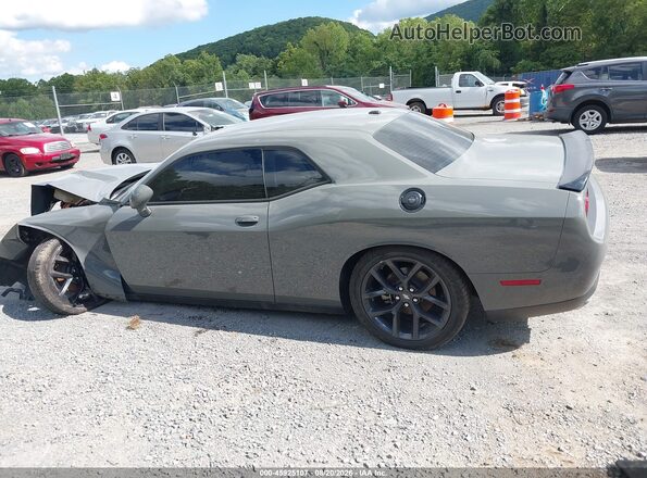 2C3CDZBT2PH696240 2023 DODGE CHALLENGER Серый Панорамный вид салона 360°