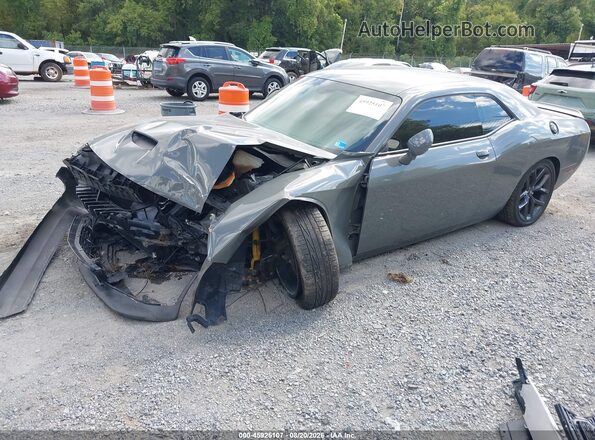 2C3CDZBT2PH696240 2023 DODGE CHALLENGER Серый Передняя левая четверть