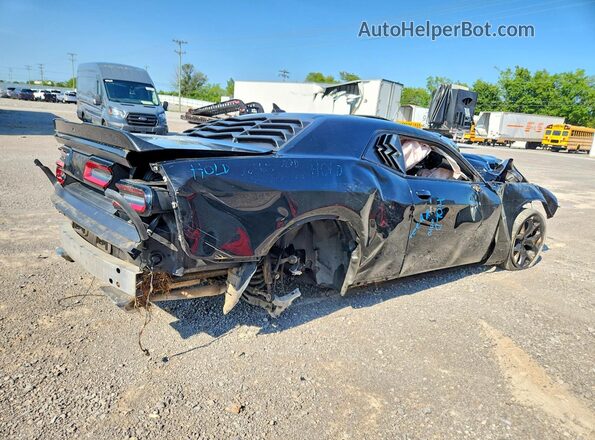 2C3CDZBT3GH101573 2016 DODGE CHALLENGER Black Задня права чверть