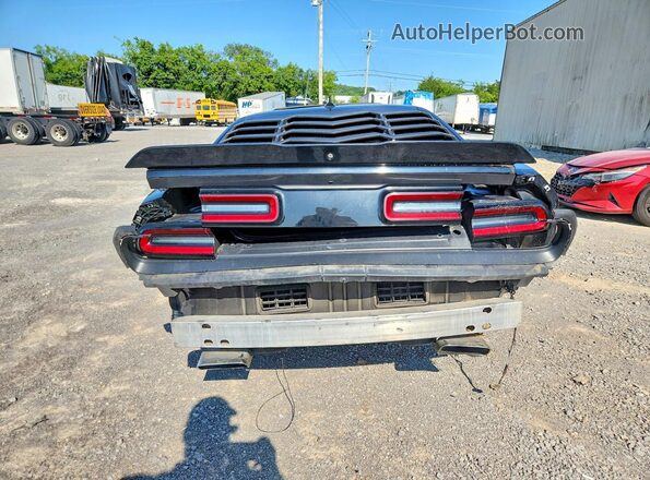 2C3CDZBT3GH101573 2016 DODGE CHALLENGER Black Вид ззаду