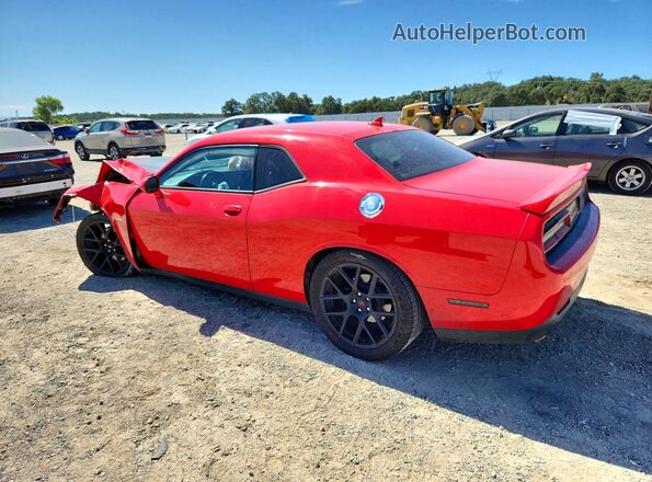 2C3CDZBT3HH640132 2017 DODGE CHALLENGER Red Rear left