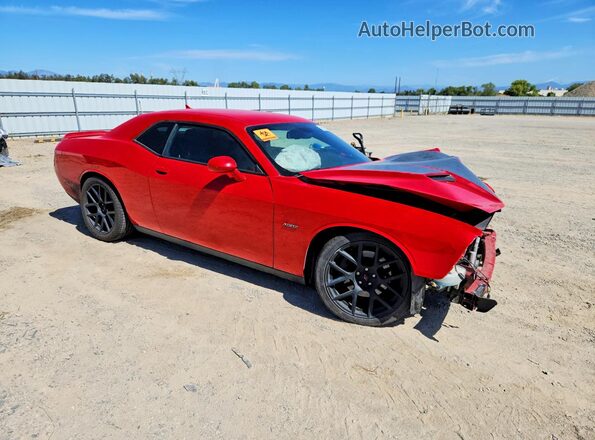 2C3CDZBT3HH640132 2017 DODGE CHALLENGER Red Front right