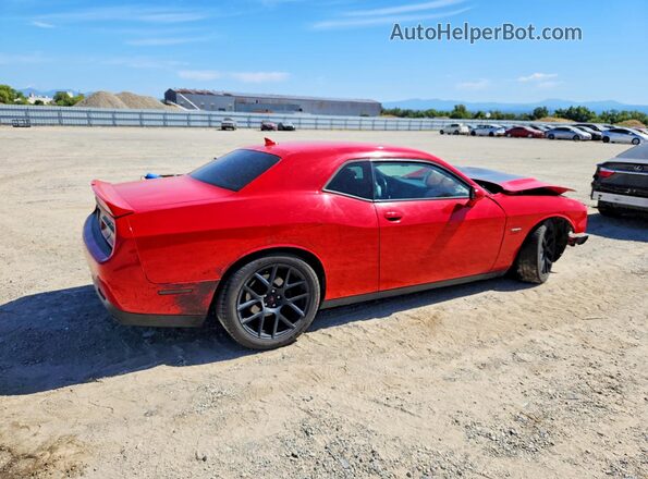2C3CDZBT3HH640132 2017 DODGE CHALLENGER Red Rear right