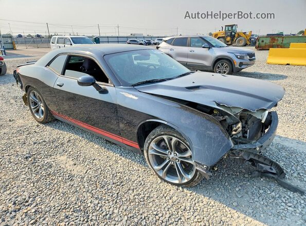 2C3CDZBT3LH125267 2020 DODGE CHALLENGER Black Front right