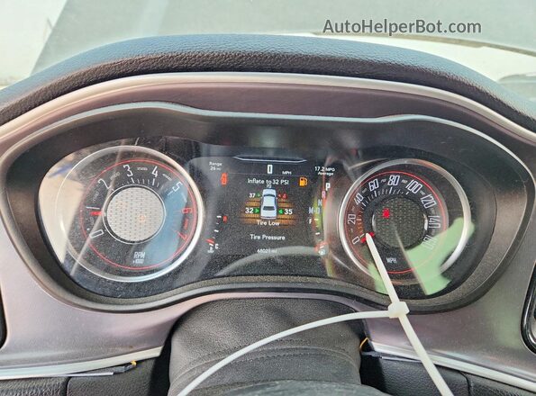 2C3CDZBT3LH125267 2020 DODGE CHALLENGER Black Instrument cluster view