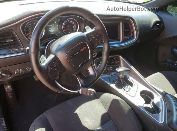 2C3CDZBT3LH139332 2020 DODGE CHALLENGER Оранжевый Вид панели приборов