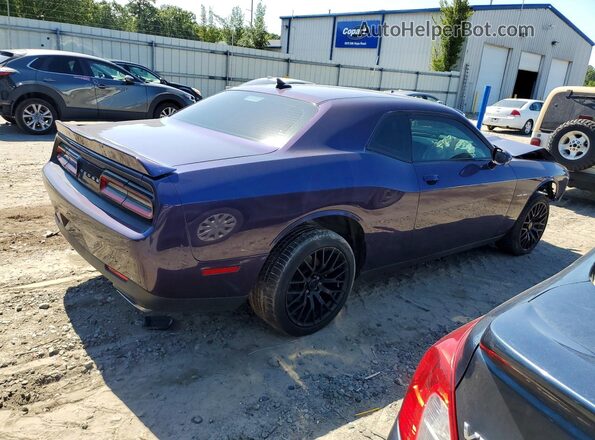 2C3CDZBT3LH239754 2020 DODGE CHALLENGER Purple Rear right