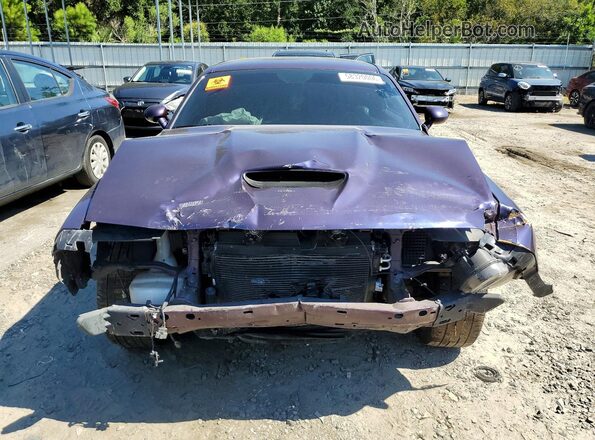 2C3CDZBT3LH239754 2020 DODGE CHALLENGER Purple Front view